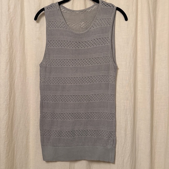 Shein Semi-Sheer Knit Tank - Picture 2 of 7